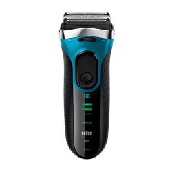 Braun 3080s, Series 3, black/ eloxalblue, 3 LED, W&D 5416 Series 3 (S3) wet&dry onderdelen en accessoires