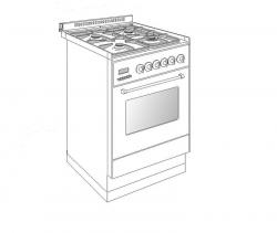 DELONGHI AUSTRALIA D61GLPG C610DA008X D 61 G LPG onderdelen en accessoires