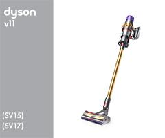 Dyson SV17/v11/SV15 346606-01 SV17 V11 Abs Extra Pro EU/RU SGd/Ir/Gd  (Sprayed Gold/Iron/Gold) onderdelen en accessoires