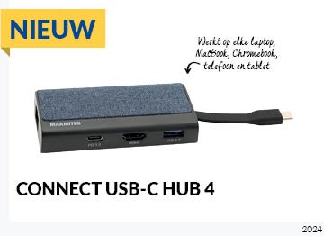 Marmitek USB-C hub 4