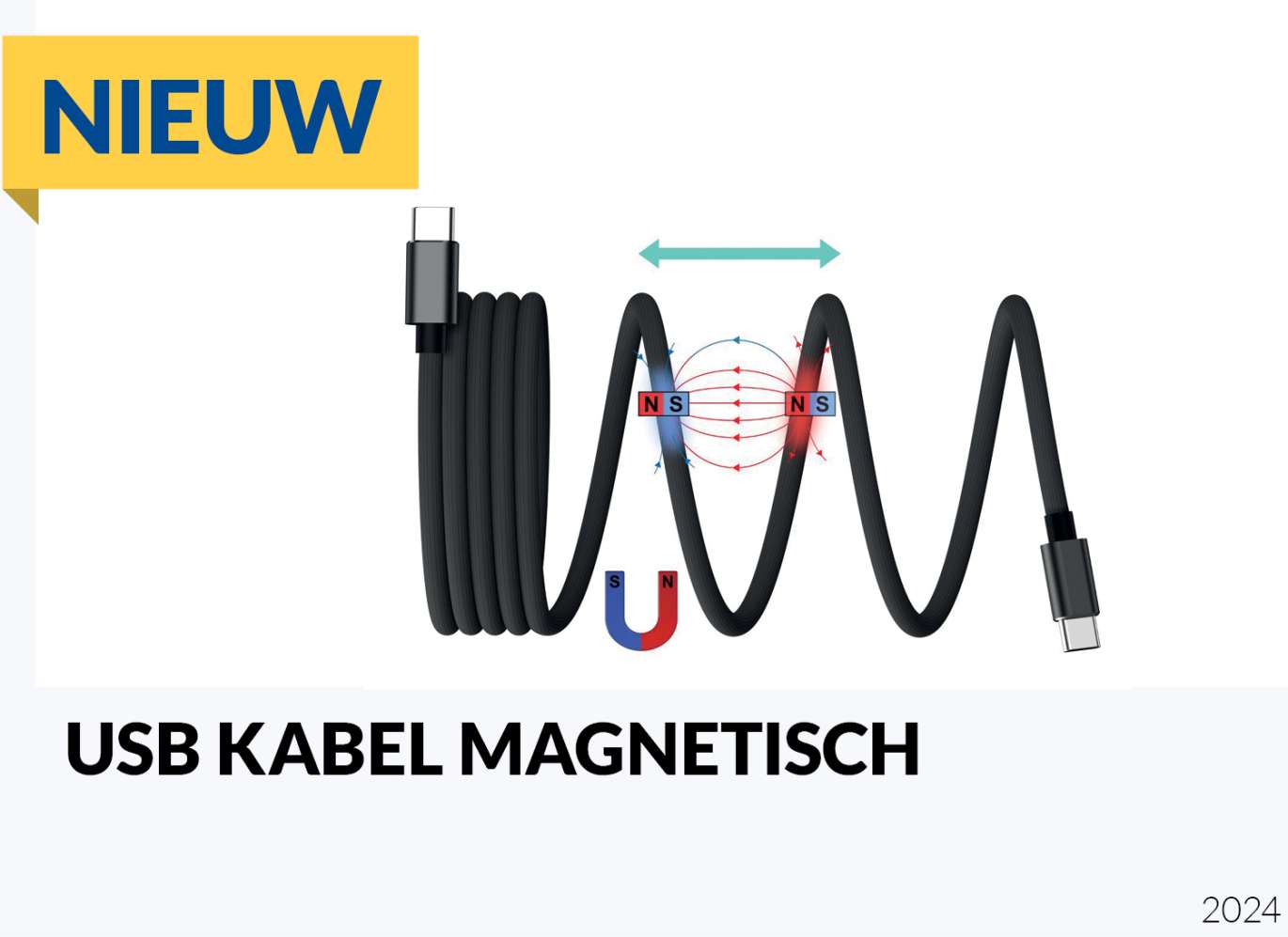 USB kabel magnetisch