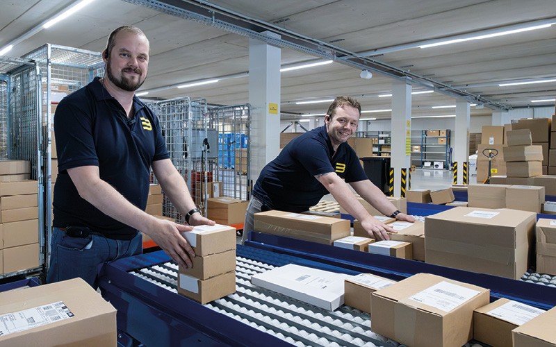 Verzendafdeling logistiek Beekman